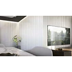 Wall Panel Epsilon Revestimiento para Muros Slim 122 X 12mm X 2,75m Blanco Mate