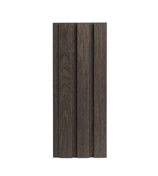 Wall Panel Epsilon Revestimiento de pared Slim 122 X 12mm X 2,75m Nogal