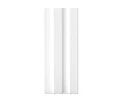 Wall Panel Epsilon Revestimiento de pared Wide 120 X 21mm X 2,75m Blanco Mate