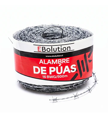 Alambre de Púas 16 BWG 500m
