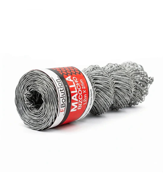 Malla Bizcocho1,2mx25m(A2,11mm/R50mm)