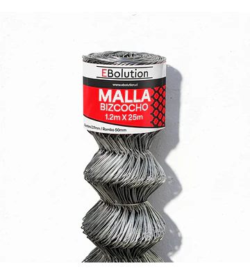 Malla Bizcocho1,2mx25m(A2,11mm/R50mm)