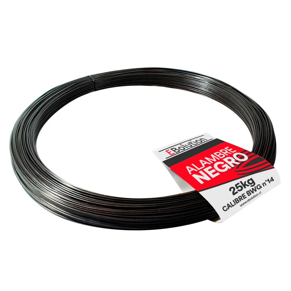 Alambre Negro N° 14(25 Kilos)