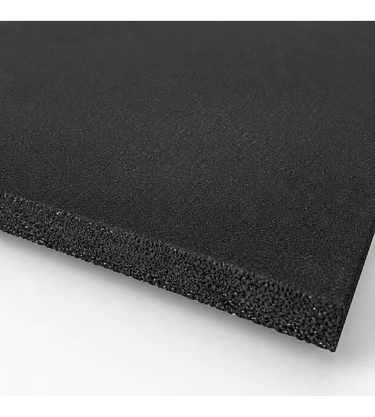 Piso Gimnasio Negro 1x1 Metros 15mm