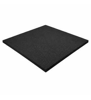 Piso Gimnasio Negro 1x1 Metros 15mm