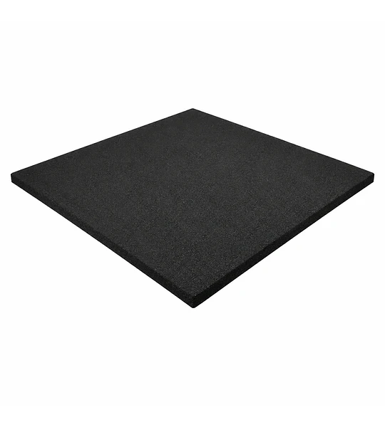 Piso Gimnasio Negro 1x1 Metros 15mm