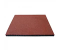 Palmeta Caucho 50X50X 2 cm Rojo