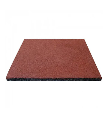 Palmeta Caucho 50X50X 2 cm Rojo