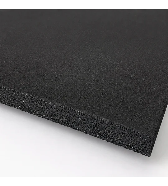 Piso Gimnasio  Negro 1x1 Metros 20mm