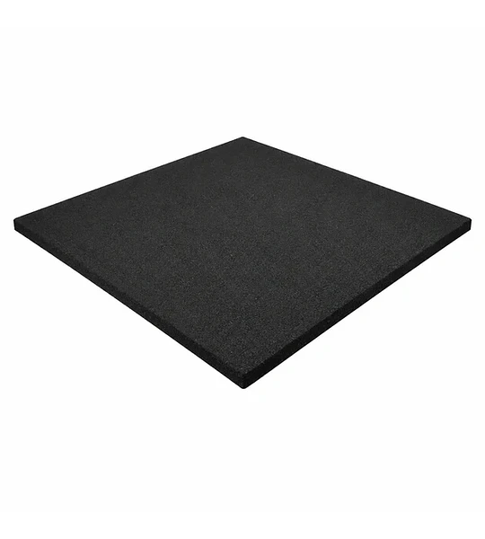 Piso Gimnasio  Negro 1x1 Metros 20mm