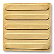 Pastelón Podotáctil Direccional
