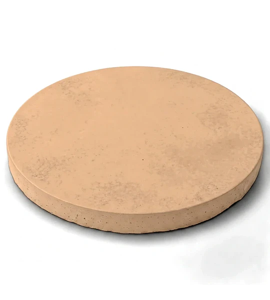 Pastelón Circular de Hormigón Visto