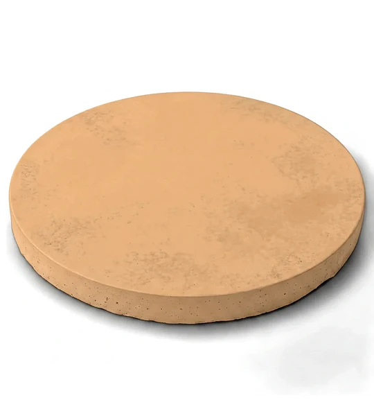 Pastelón Circular de Hormigón Visto