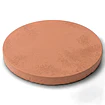 Pastelón Circular de Hormigón Visto