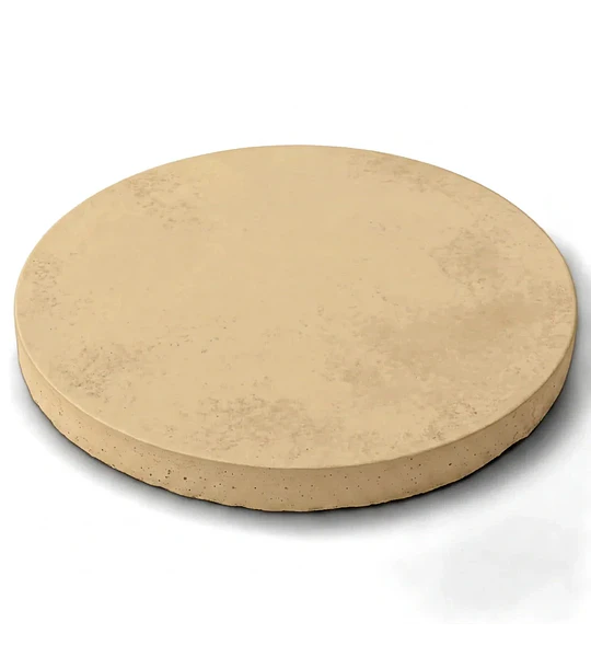 Pastelón Circular de Hormigón Visto