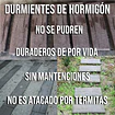Pastelón Durmiente Textura Nudo de Hormigón