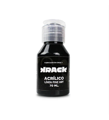 Pintura Acrílica 70ml - NEGRO