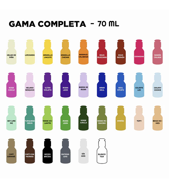 Pintura Acrílica 70ml