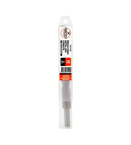 Broca Metal HSS Cobalto 15mm