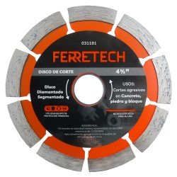 Disco Diamantado segmentado 4 1/2″