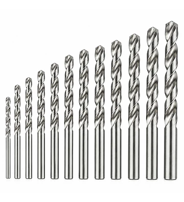 Set Brocas para Metal HSS M2 11 Piezas 1 a 5,5 mm
