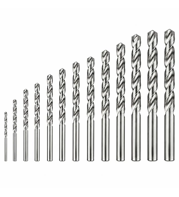 Set de Brocas para Metal HSS M2 13 Piezas 1 a 7 mm