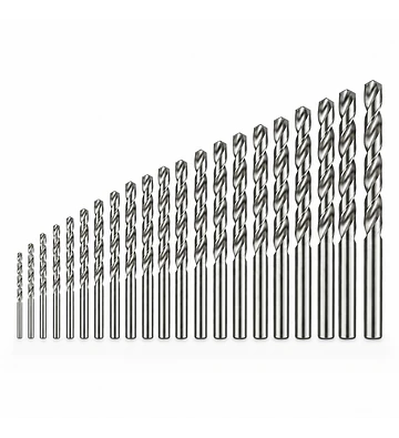 Set de Brocas para Metal HSS M2 19 Piezas 1 a 10 mm