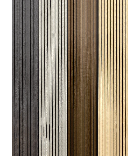 Revestimiento PVC Alveolar Ranurado - 240cm x 30cm x 8mm