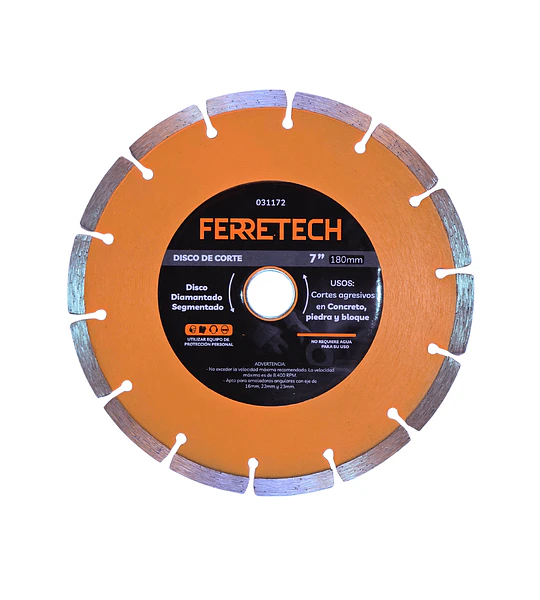 Disco Diamantado Segmentado 7″