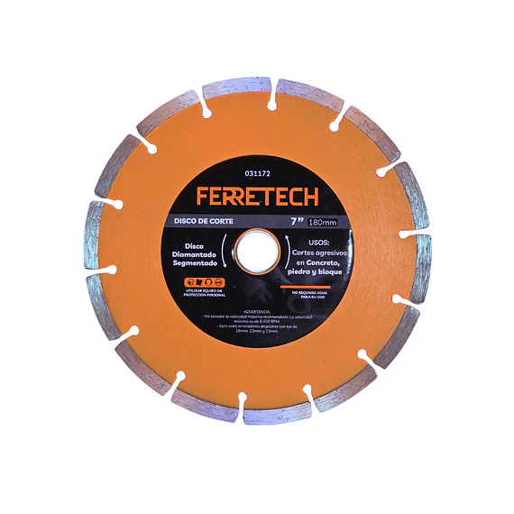 Disco Diamantado Segmentado 7″