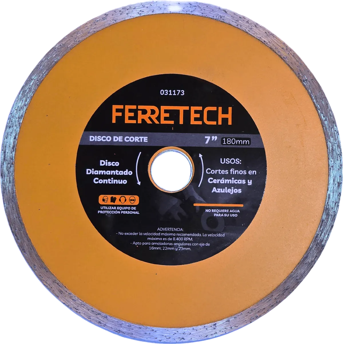 Disco Diamantado Continuo 7" ALPHA PRO 7''