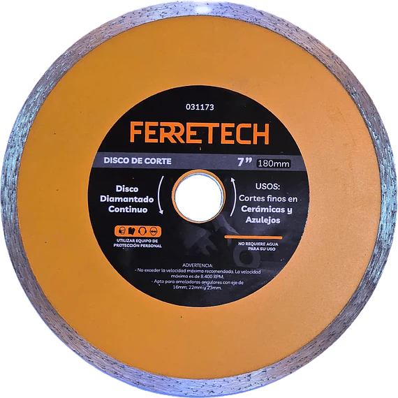 Disco Diamantado Continuo 7″