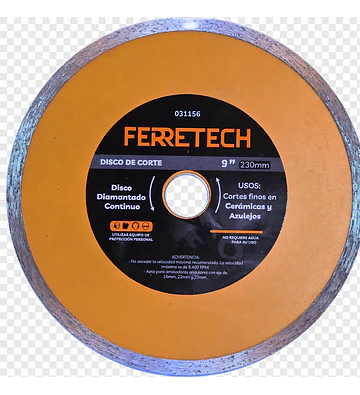 Disco Diamantado Continuo 9″