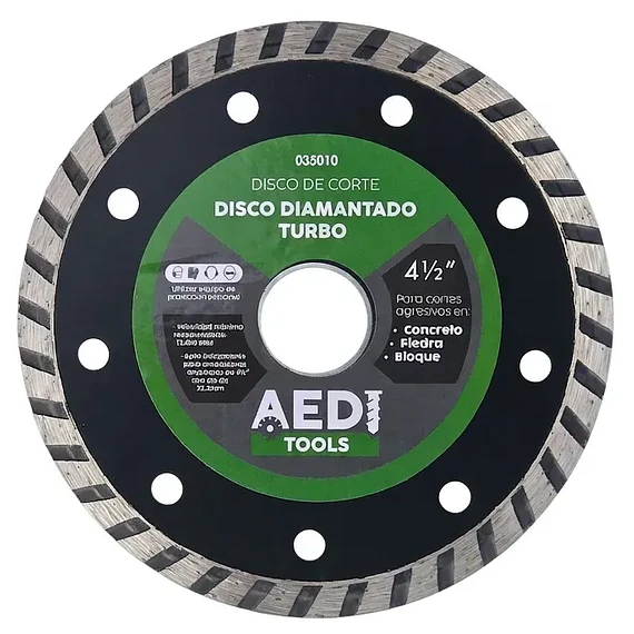 Disco Diamantado Turbo 4 1/2″ AEDI Tools