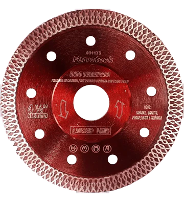 Disco Diamantado Ultra Fino para Porcelanato 4 1/2″