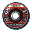 Pack 7 Discos Traslapados 4 1/2” Granos 40, 60, 80 y 100 – Óxido de Aluminio y Zirconio