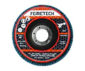 Pack 7 Discos Traslapados 4 1/2” Granos 40, 60, 80 y 100 – Óxido de Aluminio y Zirconio