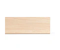Epsilon Guardapolvo Plain 100mm x 10mm x 2,44m Roble Natural