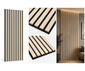 Panel Acústico Tipo Madera 60 × 240 cm