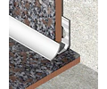 Perfil Esquina Interior PVC Genesis 9 mm x 2,5 m