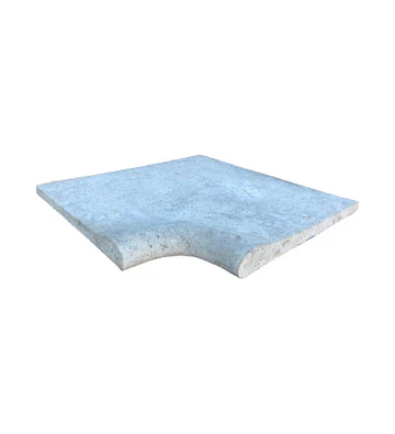Pastelón para Borde de Piscina Nariz Rodon Alto Piedra Reconstituida Poro - ABETO