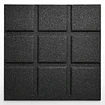 Palmeta De Caucho 2.5 CM Negro