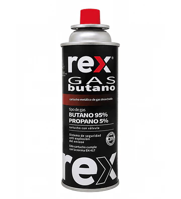 Rex Cartucho Gas Butano 227g