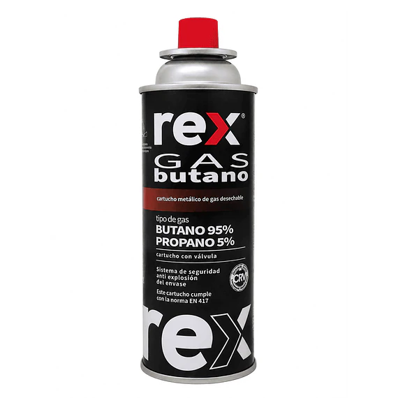 Rex Cartucho Gas Butano 227g