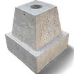 Base Mástil Bandera