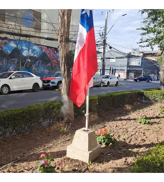 Base Mástil Bandera