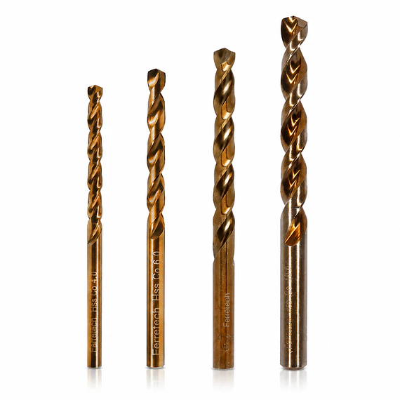 Pack Broca Metal HSS Cobalto 4,6,8,10mm