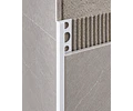 Perfil de PVC Cuadra 10 mm y 12 mm – 2,5 m