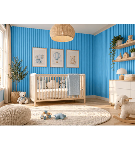 Wall Panel Madera Compuesta Slim 15x240x1 cm