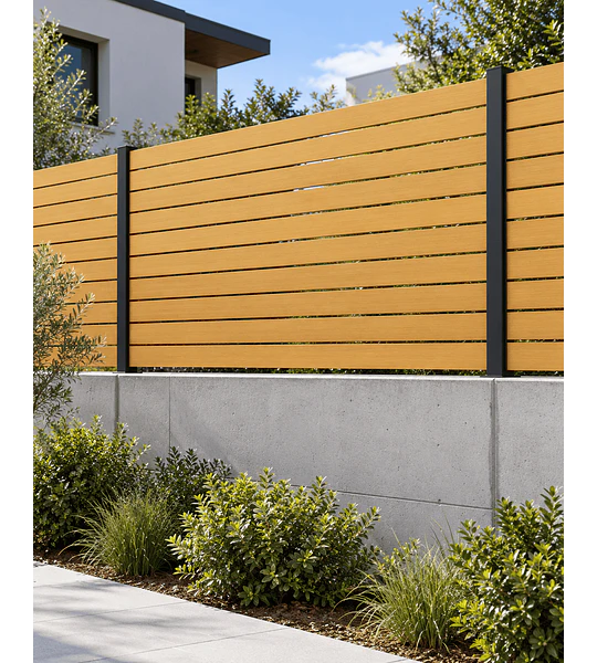 Revestimiento Exterior WPC Quiebravista 152x12x2900 mm